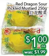 Ample Food Market Red dragon sour pickled mustard offer