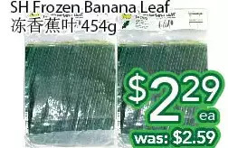Ample Food Market Sh frozen banana leaf offer
