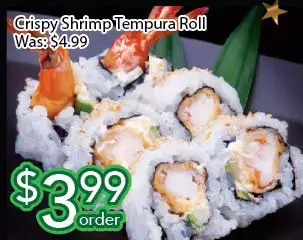 Ample Food Market Crispy shrimp tempura roll offer