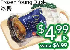 Ample Food Market Frozen young duck offer