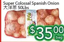 Ample Food Market Super colossal spanish onion offer
