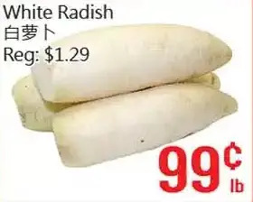 Hong Tai Supermarket White radish offer