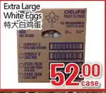 Hong Tai Supermarket Extra large white eggs offer