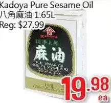 Hong Tai Supermarket Kadoya pure sesame oil offer