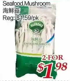 Tone Tai Supermarket Seafood mushroom offer