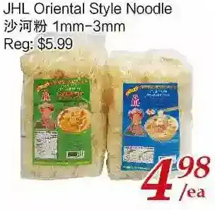Tone Tai Supermarket Jhl oriental style noodle offer