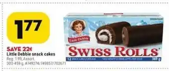 Giant Tiger Little Debble Snack Cakes offer