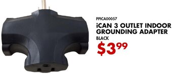 Canada Computers iCan 3 Outlet Indoor Grounding Adapter offer