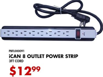 Canada Computers iCan 8 Outlet Power Strip offer