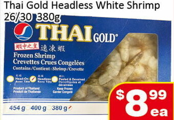 Jian Hing Supermarket Thai gold headless white shrimp offer