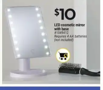 Giant Tiger Led Cosmetic Mirror With Base offer
