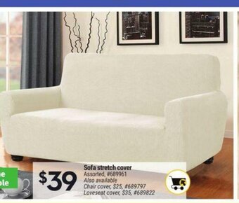 Giant Tiger Sofa Stretch Cover offer