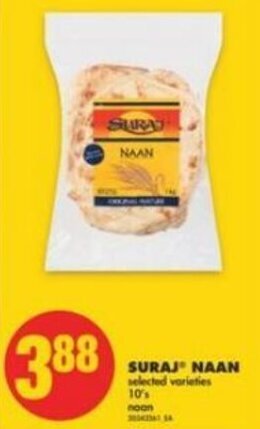 No Frills Suraj Naan 10's offer