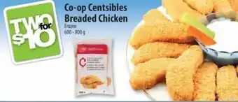 Co-op Centsibles breaded chicken 600-800g