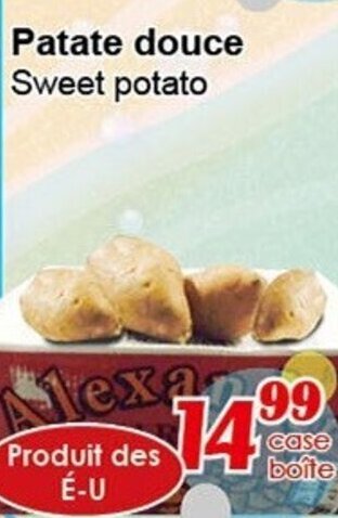 Marche C&T Sweet potato offer