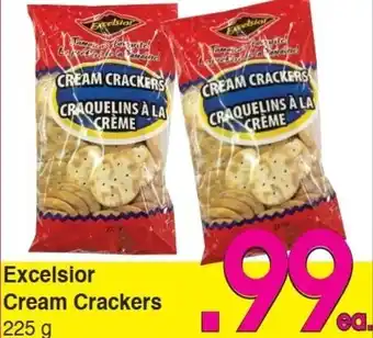 Excelsior cream crackers 225g