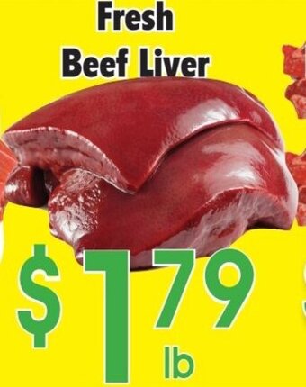 Danforth Food Market Fresh Beef liver offer