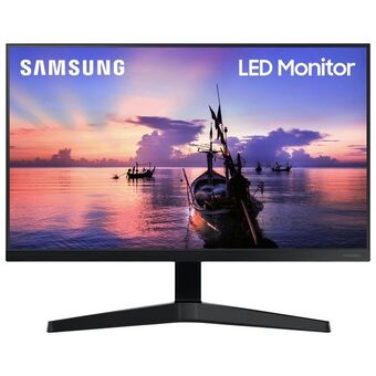 Best Buy Samsung 27" fhd 75hz 5ms gtg ips led freesync gaming monitor (lf27t350fhnxza) - dark blue grey offer