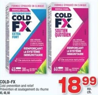 Jean Coutu Cold-FX Cold Prevention and Relief offer