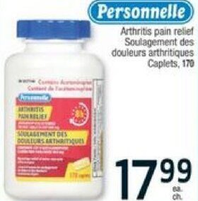 Jean Coutu Personnelle Arthritis Pain Relief offer
