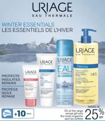 Jean Coutu Uriage Winter Essentials offer