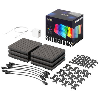 Best Buy Twinkly squares rgb smart led light panels - combo kit - 6 panels offer