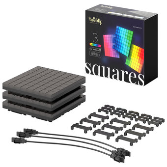 Best Buy Twinkly squares smart led light panels - add-on pack - 3 panels offer