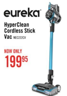 The Brick Eureka hyperclean cordless stick vacuum - nec222c offer