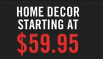The Brick Home decor offer