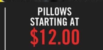 The Brick Pillows offer