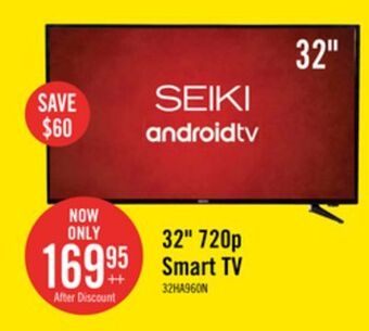 The Brick Seiki 32" hd android smart television - sc-32ha960n offer