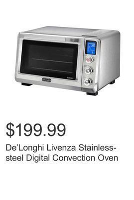 Costco De'longhi livenza stainless-steel digital convection oven offer