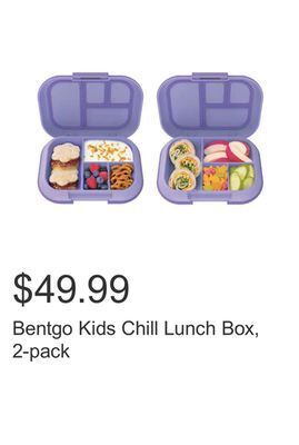 Costco Bentgo kids chill lunch box, 2-pack offer
