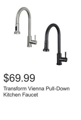 Costco Transform vienna pull-down kitchen faucet offer