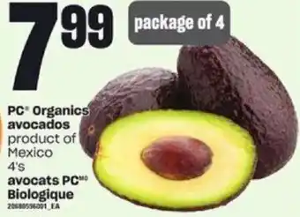 Atlantic Superstore PC Organics Avocados offer