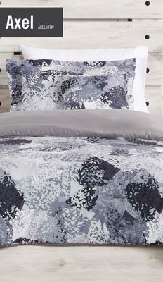 The Brick Axel 3-piece twin comforter set offer
