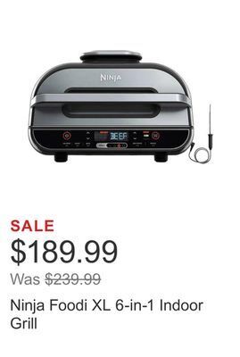 Costco Ninja foodi xl 6-in-1 indoor grill offer