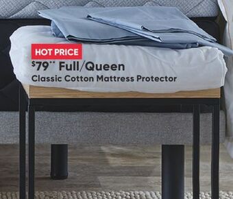 Sleep Country Classic cotton mattress protector offer