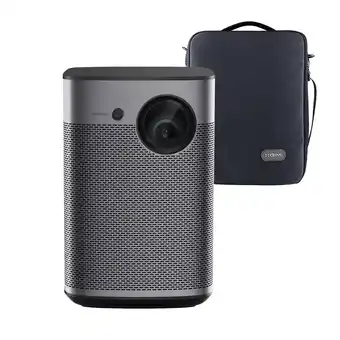 Best Buy Xgimi halo+ and carrying bag bundletrue 1080p fhd portable smart projector 900 ansi lumens 4k supported for outdoor movie nig offer