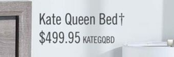 The Brick Kate queen bed - grey offer
