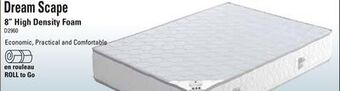 Oxford Mills Dream scape 8" high density foam offer