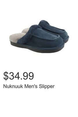 Costco Nuknuuk men's slipper offer