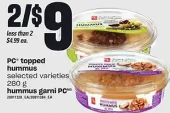 PC Topped Hummus 280 g