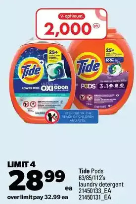 Real Canadian Superstore Tide pods laundry detergent offer