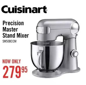 The Brick Cuisinart precision master 5.2 l (5.5 qt.) stand mixer - sm-50bcc offer