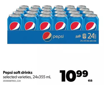 Real Canadian Superstore Pepsi soft drinks offer