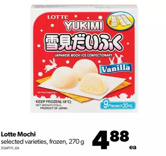 Real Canadian Superstore Lotte mochi offer