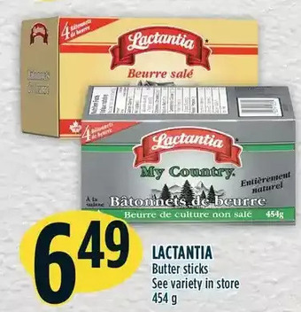 Marché Adonis Lactantia butter sticks offer