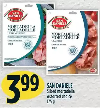 Marché Adonis San daniele sliced mortadella offer