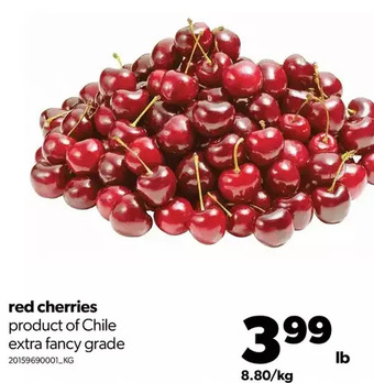 Real Canadian Superstore Red cherries offer